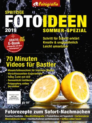 cover image of c't Fotografie Sommer-Spezial 2019